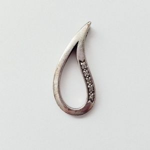 Vintage Hot Diamonds Sterling Silver Pendant